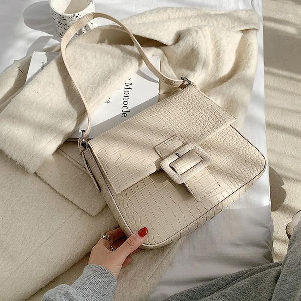 evening bags crocodile pattern square armpit bag 2021 quality pu leather women's designer handbag high capacity shoulder messenger
evening bags crocodile pattern square armpit bag 2021 quality pu leather women's designer handbag high capacity shoulder messenger