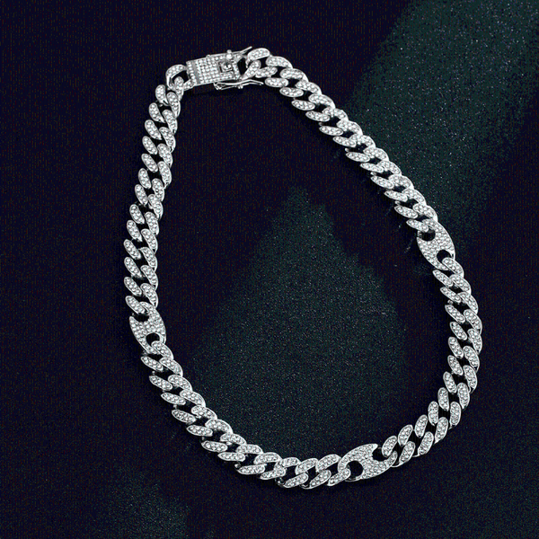 chains emmaya men hip hop iced out bling full pave rhinstones chain necklace fashion cz miami cuban necklaces hiphop for unisex, Silver
chains emmaya men hip hop iced out bling full pave rhinstones chain necklace fashion cz miami cuban necklaces hiphop for unisex, Silver