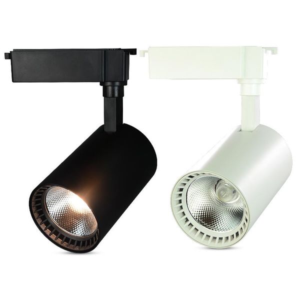 20w warm natural cold white led cob track light 30w black shell wall lights ac85~265v
20w warm natural cold white led cob track light 30w black shell wall lights ac85~265v