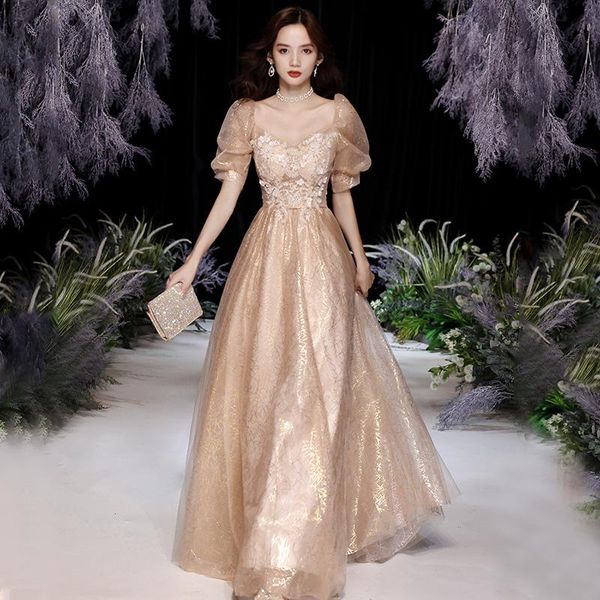 elegant square neck evening dresses 2021 champagne tulle with appliques ball gown formal dress long banquet gowns ethnic clothing, Red
elegant square neck evening dresses 2021 champagne tulle with appliques ball gown formal dress long banquet gowns ethnic clothing, Red
