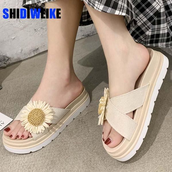 women platform summer sandals slipper indoor outdoor flip-flops beach shoes fashion female casual flower ac601 slippers, Black
women platform summer sandals slipper indoor outdoor flip-flops beach shoes fashion female casual flower ac601 slippers, Black