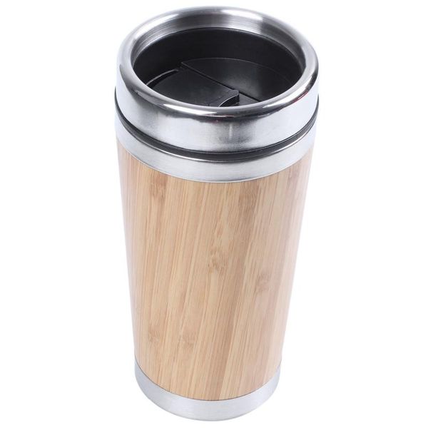 bamboo coffee cup stainless steel travel mug with leak-proof cover insulated accompanying reusable mugs
bamboo coffee cup stainless steel travel mug with leak-proof cover insulated accompanying reusable mugs