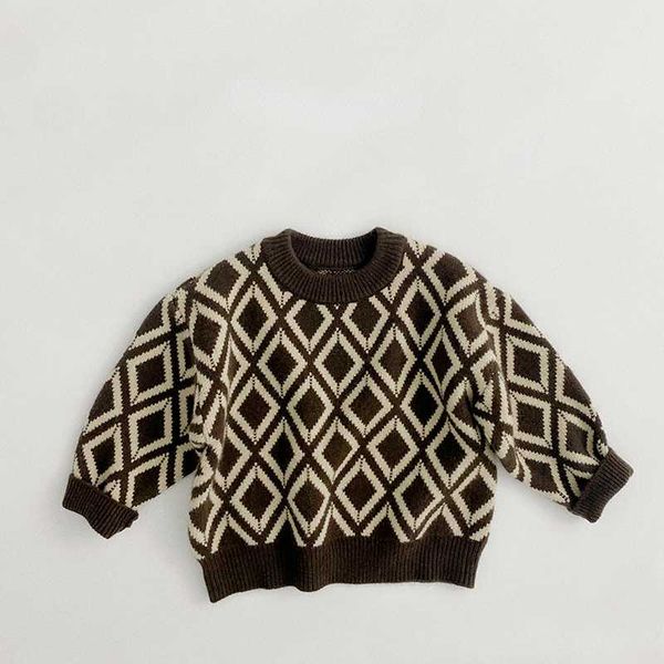 children's sweater later fall and winter round neck pullovers diamond dark color sweater for boys and girls wearing y1024, Blue
children's sweater later fall and winter round neck pullovers diamond dark color sweater for boys and girls wearing y1024, Blue