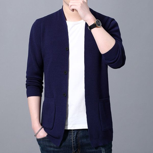 men's sweaters new cardigan streetwear coats s trend slim fit sweatercoat male casual grey sweater jacket brand clothing l8t5, White;black
men's sweaters new cardigan streetwear coats s trend slim fit sweatercoat male casual grey sweater jacket brand clothing l8t5, White;black
