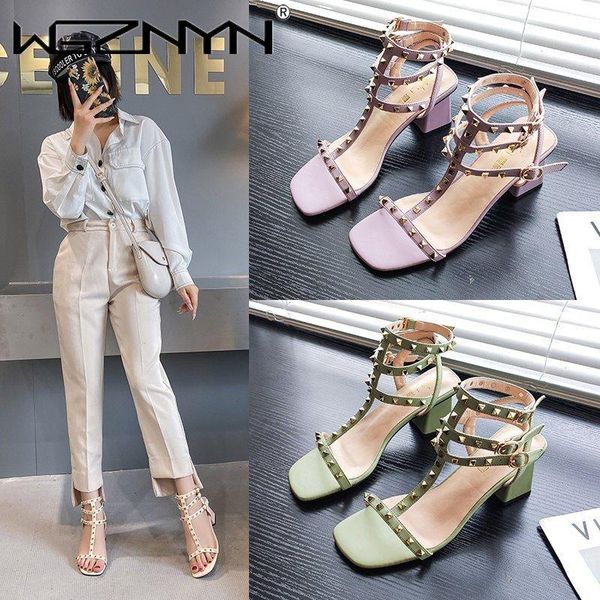 dress shoes women square heel sandals black summer woman rivets ladies high heels for party soft leather 2021
dress shoes women square heel sandals black summer woman rivets ladies high heels for party soft leather 2021