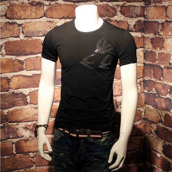 men's t-shirts t shirts fashion brand summer short sleeve t-shirt slim men's designer base pdxr, White;black
men's t-shirts t shirts fashion brand summer short sleeve t-shirt slim men's designer base pdxr, White;black
