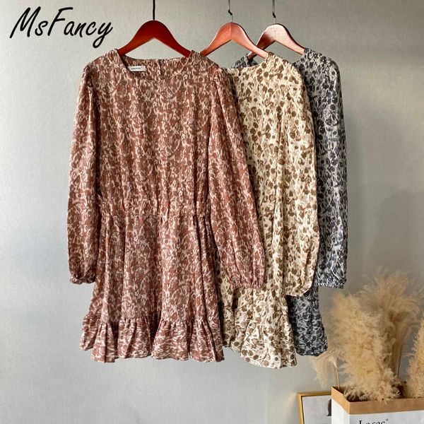 winter leopard print dress women cotton long sleeve o-neck mini dress french elastic waist casual dress 709-2 210604, Black;gray
winter leopard print dress women cotton long sleeve o-neck mini dress french elastic waist casual dress 709-2 210604, Black;gray