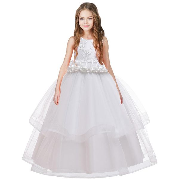 white summer elegant bridesmaid girl dress kids dresses for girls flower princess evening wedding children girl's, Red;yellow
white summer elegant bridesmaid girl dress kids dresses for girls flower princess evening wedding children girl's, Red;yellow