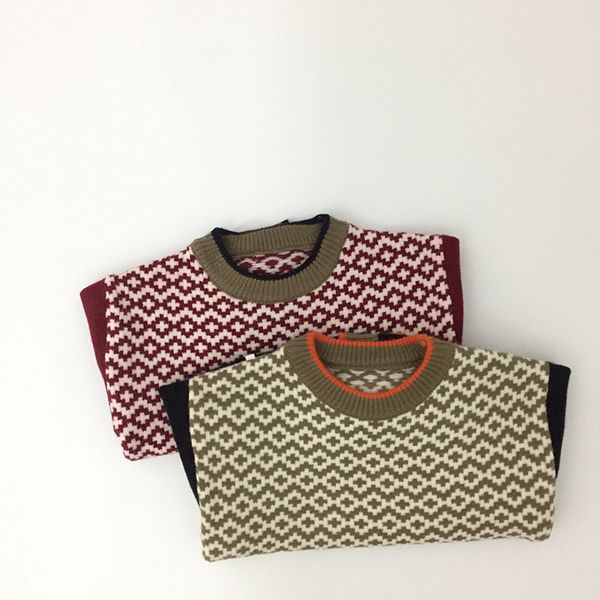 baby sweater red long-sleeved pullover literary boys and girls round neck striped children cloth 210515, Blue
baby sweater red long-sleeved pullover literary boys and girls round neck striped children cloth 210515, Blue