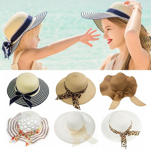 1pc family matching beach hats for women gilrs wide brim foldable parent-child straw hat mom and daughter summer seaside sun cap, Blue;gray
1pc family matching beach hats for women gilrs wide brim foldable parent-child straw hat mom and daughter summer seaside sun cap, Blue;gray