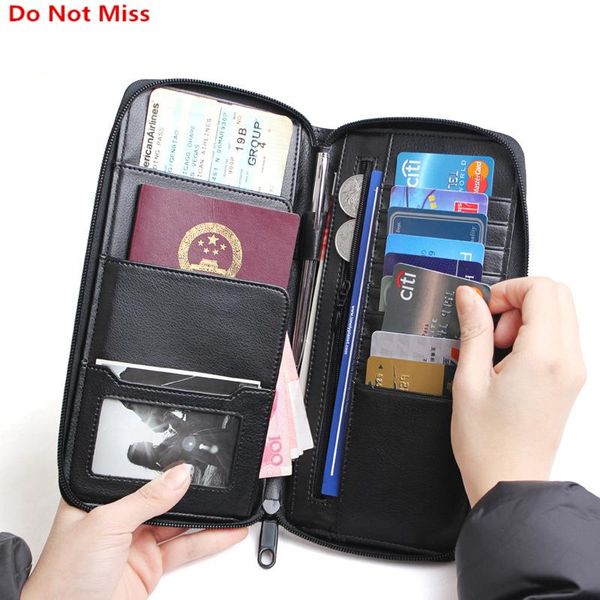 card holders do not miss travel passport wallet case women cover multifunction waterproof men bag leather holder, Brown;gray
card holders do not miss travel passport wallet case women cover multifunction waterproof men bag leather holder, Brown;gray