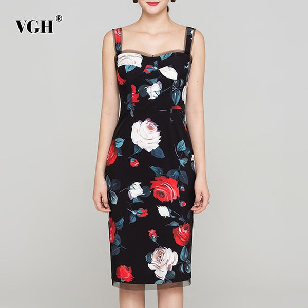 vgh print floral dress for women square collar sleeveless high waist hit color vintage dresses female fashion new summer 210421, Black;gray
vgh print floral dress for women square collar sleeveless high waist hit color vintage dresses female fashion new summer 210421, Black;gray