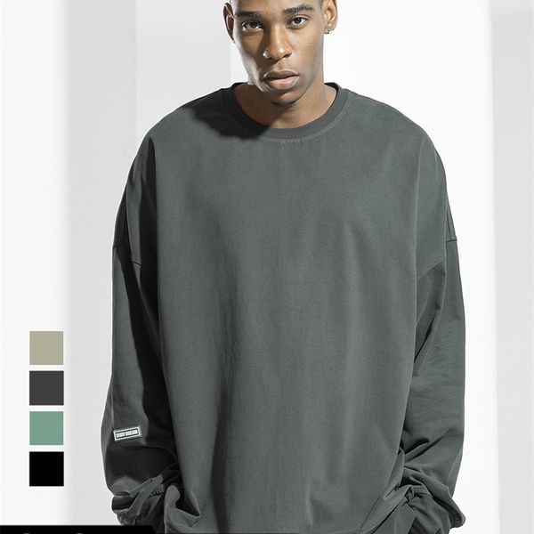 bodydream new fashion pullover simple and versatile cotton knitted long sleeve trend loose round neck sweater, Black
bodydream new fashion pullover simple and versatile cotton knitted long sleeve trend loose round neck sweater, Black