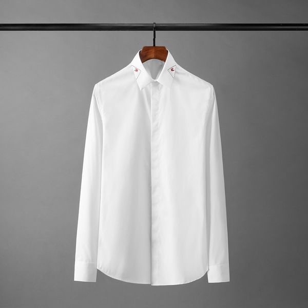 tee shirt shirt long sleeve luxury red swallow embroidery casual mens slim fit solid color male shirts 4xl, White;black
tee shirt shirt long sleeve luxury red swallow embroidery casual mens slim fit solid color male shirts 4xl, White;black