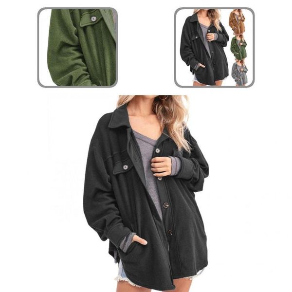 women's jackets great breathable lady jacket women coat turn-down collar single-breasted, Black;brown
women's jackets great breathable lady jacket women coat turn-down collar single-breasted, Black;brown
