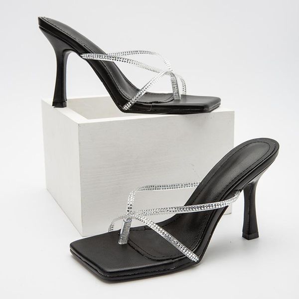 slippers thin heels big size casual female shoes cross-tied slides heeled mules luxury 2021 summer high fabric fashion basi, Black
slippers thin heels big size casual female shoes cross-tied slides heeled mules luxury 2021 summer high fabric fashion basi, Black