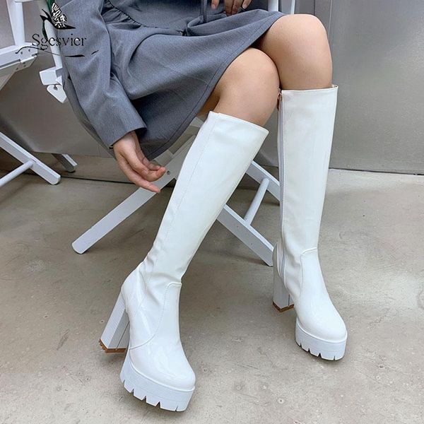 boots sgesvier plus size 43 knee high women autumn thick heels platform shoes fashion party nightclub, Black
boots sgesvier plus size 43 knee high women autumn thick heels platform shoes fashion party nightclub, Black