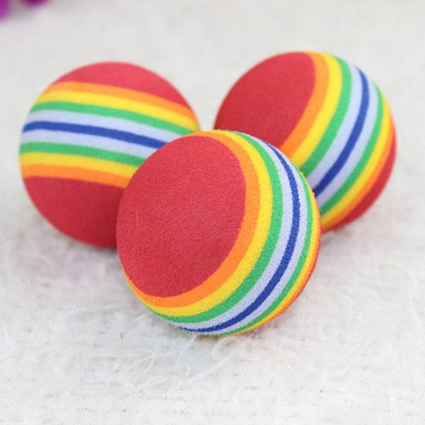 funny pet toy baby dog cat toys 3.5cm rainbow colorful play balls for pets products
funny pet toy baby dog cat toys 3.5cm rainbow colorful play balls for pets products