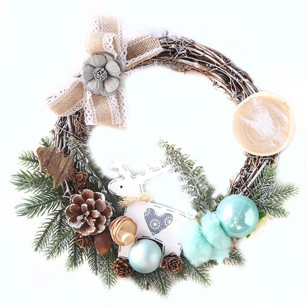 decorative flowers & wreaths artificial christmas wreath for front door decoration with bowknot and pine cones hanging ornament realistic xm
decorative flowers & wreaths artificial christmas wreath for front door decoration with bowknot and pine cones hanging ornament realistic xm