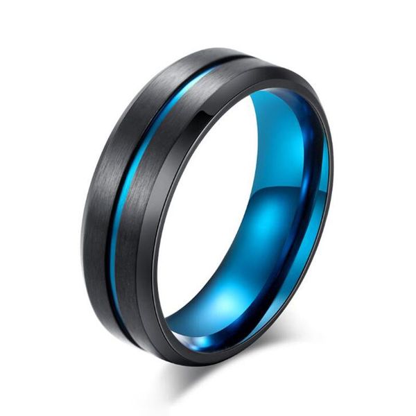 wedding rings ring for men and women stainless steel blue gold color groove matte finish black titanium band, Slivery;golden
wedding rings ring for men and women stainless steel blue gold color groove matte finish black titanium band, Slivery;golden