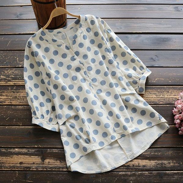 women's blouses & shirts 6142 summer women japan style loose big size polka dot shirt cotton v-neck short sleeve pullover blouse, White
women's blouses & shirts 6142 summer women japan style loose big size polka dot shirt cotton v-neck short sleeve pullover blouse, White