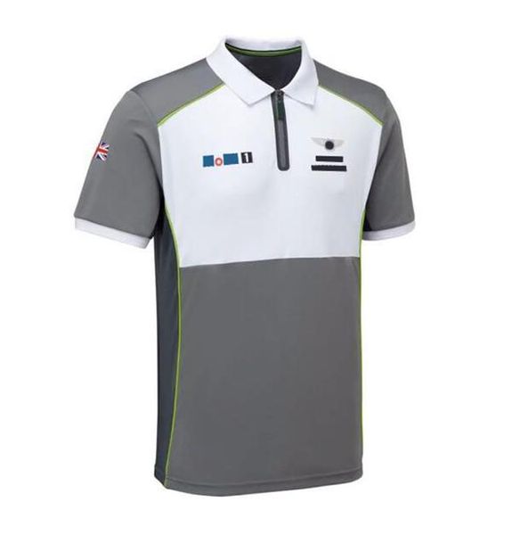 f1 team racing suit polo shirt short sleeves, polyester quick-drying lapel t-shirt , the same style is customized
f1 team racing suit polo shirt short sleeves, polyester quick-drying lapel t-shirt , the same style is customized
