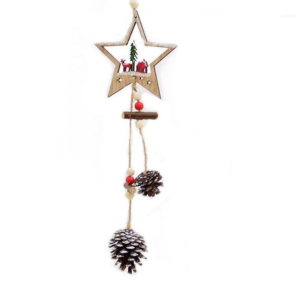 christmas decorations tree wooden pendant nordic style long hanging ornament hollow tags with bell home party decoration star star-bell1
christmas decorations tree wooden pendant nordic style long hanging ornament hollow tags with bell home party decoration star star-bell1
