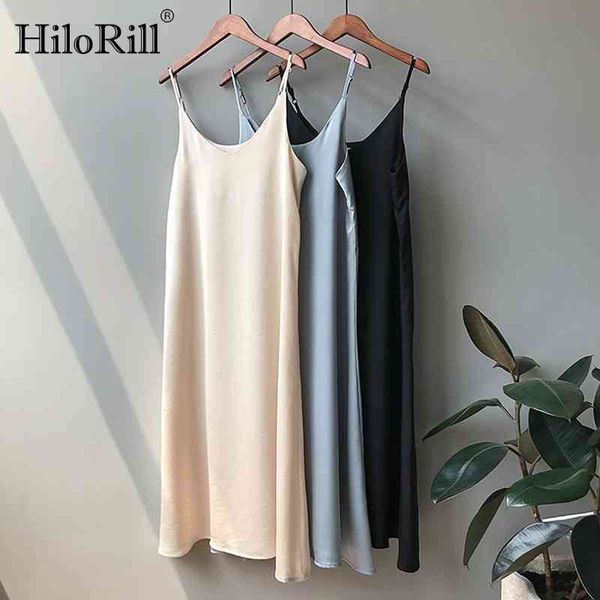 solid long dress women summer chic spaghetti strap maxi es elegant slim camisole vestidos mujer 210508, Black;gray
solid long dress women summer chic spaghetti strap maxi es elegant slim camisole vestidos mujer 210508, Black;gray