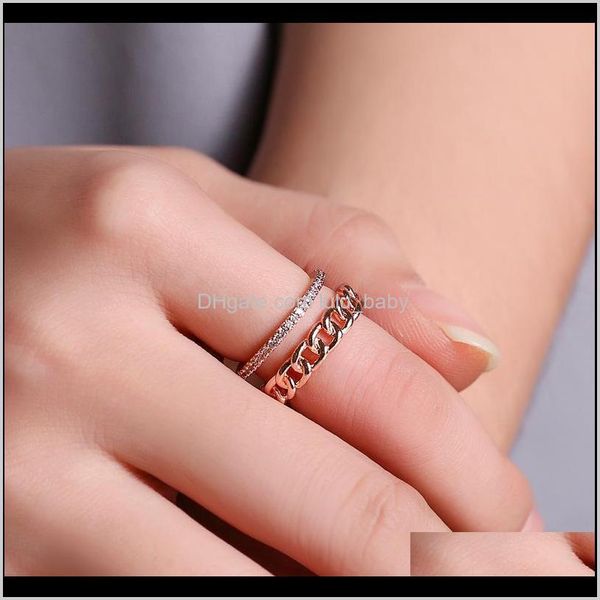 fashion jewelry double chain ring women rhinstone hollow adustable ww7cq band pdmwy, Silver
fashion jewelry double chain ring women rhinstone hollow adustable ww7cq band pdmwy, Silver
