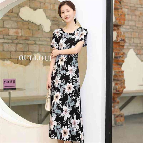 18 colors bohemian flower women dresses print sundress summer vintage short sleeve long beach casual woman, Black;gray 
18 colors bohemian flower women dresses print sundress summer vintage short sleeve long beach casual woman, Black;gray