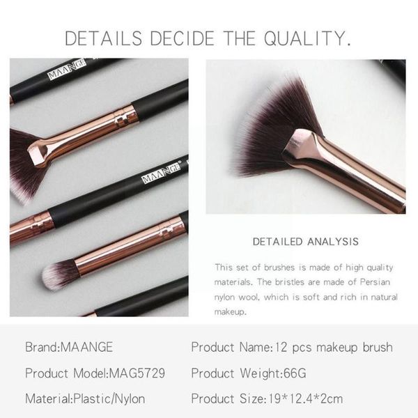 makeup brushes 12pcs professional tool set cosmetic powder up foundation blush eye make beauty shadow accessory x0c6
makeup brushes 12pcs professional tool set cosmetic powder up foundation blush eye make beauty shadow accessory x0c6