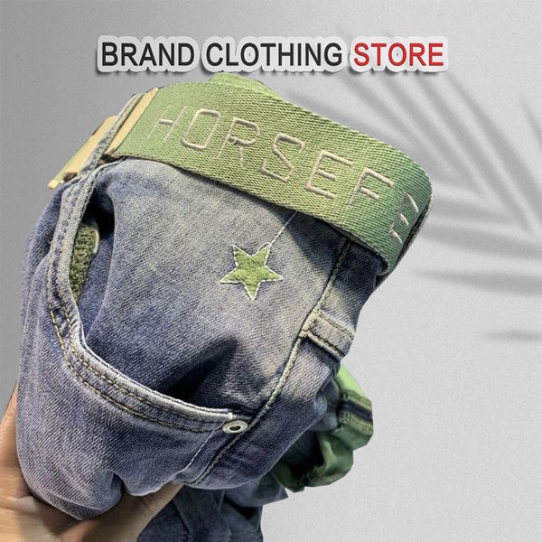 designer jeans men's spring and summer thin elastic trend loose casual pants, Black
designer jeans men's spring and summer thin elastic trend loose casual pants, Black