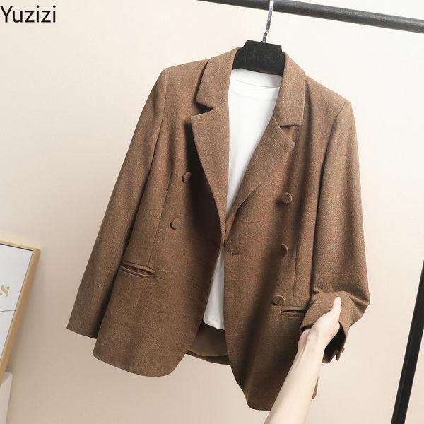 women's suits & blazers plaid blazer jacket women suit female spring and autumn 2021 korean pine chic casual retro thin pocket, White;black
women's suits & blazers plaid blazer jacket women suit female spring and autumn 2021 korean pine chic casual retro thin pocket, White;black