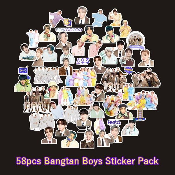 wall stickers 60pcs/set kpop stars bangtan boys butter 8th anniversary idols cute pos toys for skateboard suitcase laptop
wall stickers 60pcs/set kpop stars bangtan boys butter 8th anniversary idols cute pos toys for skateboard suitcase laptop