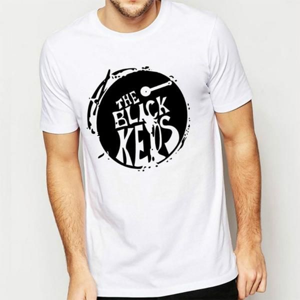 the black keys t shirts men casual man t-shirt cotton o neck tshirt short sleeves mens men's t-shirts, White;black
the black keys t shirts men casual man t-shirt cotton o neck tshirt short sleeves mens men's t-shirts, White;black