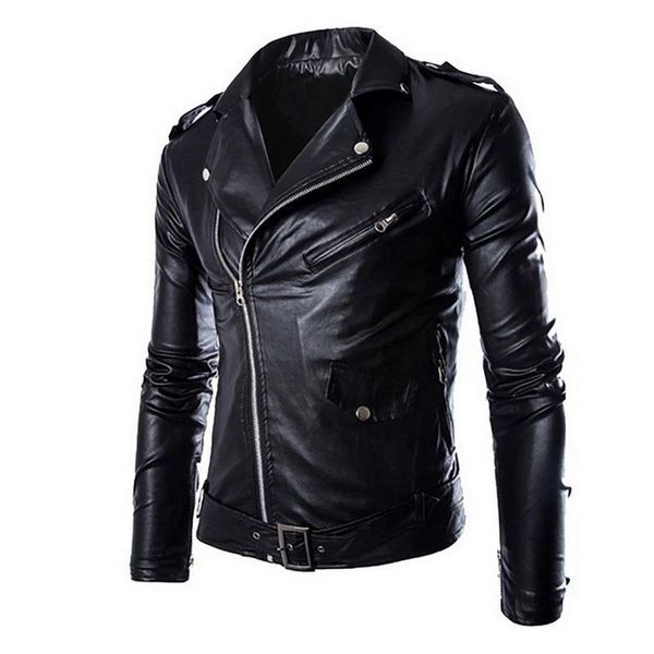 men's jackets leather jacket men fashion motorcycle pu pocket coat lined slim street biker zipper, Black;brown
men's jackets leather jacket men fashion motorcycle pu pocket coat lined slim street biker zipper, Black;brown