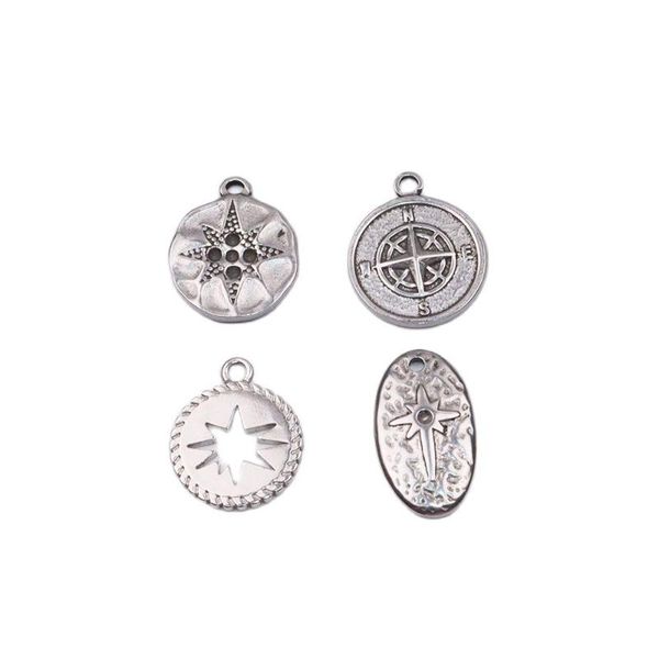 charms 5pcs wholesell casting stainless steel coin star pendant diy necklace earrings bracelets unfading colorless, Bronze;silver
charms 5pcs wholesell casting stainless steel coin star pendant diy necklace earrings bracelets unfading colorless, Bronze;silver