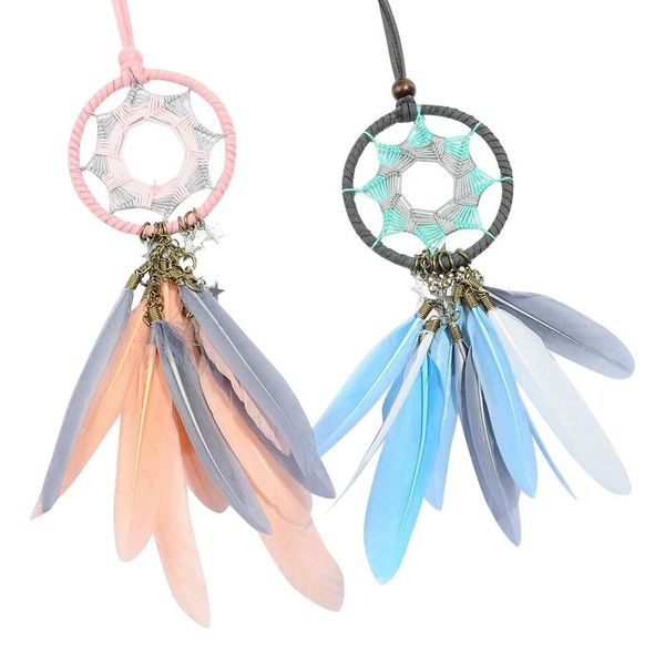 interior decorations mini dream catcher car pendant creative accessories feather pendants bag key chains wind chimes
interior decorations mini dream catcher car pendant creative accessories feather pendants bag key chains wind chimes