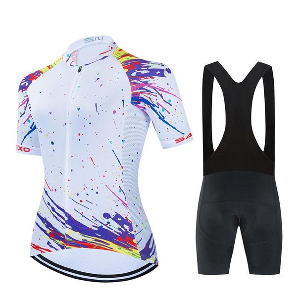 racing sets cycling jersey 2021 pro team short sleeve bike clothes female ciclismo road clothing bib pant for women wear, Black;blue
racing sets cycling jersey 2021 pro team short sleeve bike clothes female ciclismo road clothing bib pant for women wear, Black;blue