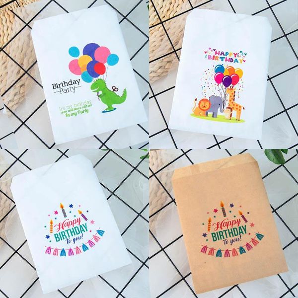gift wrap 25pcs kraft paper happy birthday treat favor bags for children's party decorations candy popcorn buffet bag
gift wrap 25pcs kraft paper happy birthday treat favor bags for children's party decorations candy popcorn buffet bag
