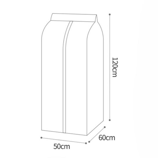 clothing & wardrobe storage hanging overcoat suit dust cover garment bag organizer protect home supplies 
clothing & wardrobe storage hanging overcoat suit dust cover garment bag organizer protect home supplies