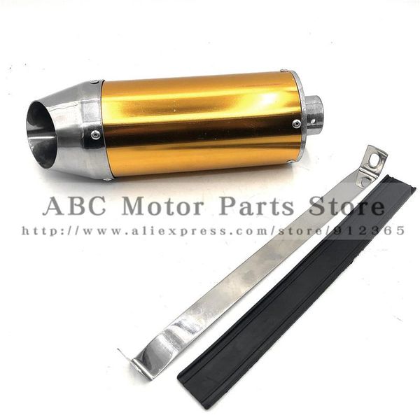 motorcycle exhaust system pit dirt bike 28mm grey aluminum muffler for chinese 50cc -125ccr klx crf moped scooter motocross
motorcycle exhaust system pit dirt bike 28mm grey aluminum muffler for chinese 50cc -125ccr klx crf moped scooter motocross