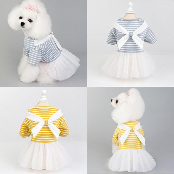 dog apparel striped dogs dress puppy skirt pet big bow tie vest summer lovers clothing for small cat teddy chihuahua
dog apparel striped dogs dress puppy skirt pet big bow tie vest summer lovers clothing for small cat teddy chihuahua