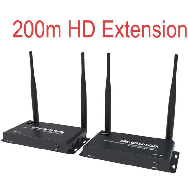 wireless -compatible cable extender 1080p transmitter receiver tx rx tcp/ip extend audio video converter can 1 to multi cables & connect con
wireless -compatible cable extender 1080p transmitter receiver tx rx tcp/ip extend audio video converter can 1 to multi cables & connect con