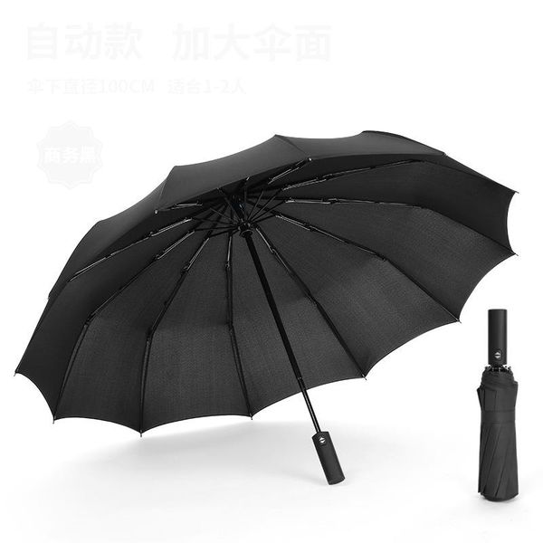 umbrellas 100cm large size 12 bones fully automatic male female business umbrella parasol sunny 3 folding creative
umbrellas 100cm large size 12 bones fully automatic male female business umbrella parasol sunny 3 folding creative