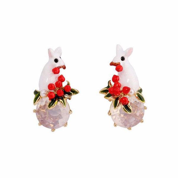 stud cute animale earrings for women lovely red fruit gem ears fashion jewelry, Golden;silver
stud cute animale earrings for women lovely red fruit gem ears fashion jewelry, Golden;silver