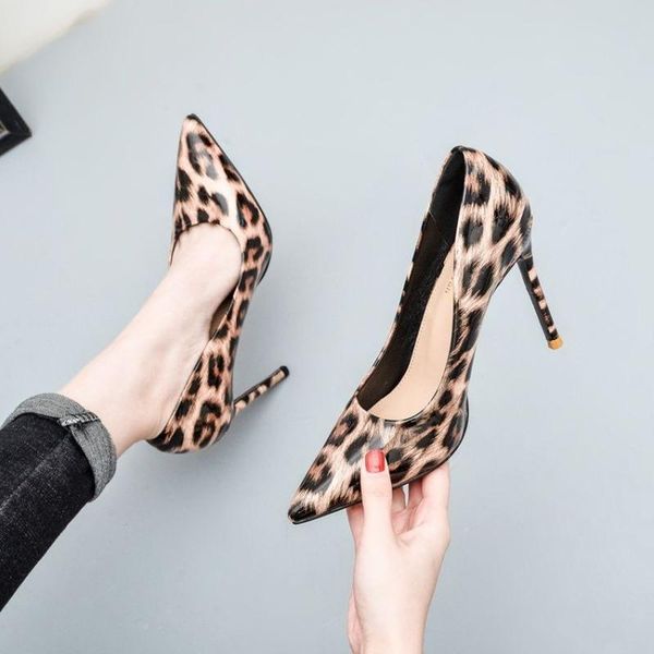european and american style 2021 ladies high heels leopard print fashion shoe for women dress shoes, Black
european and american style 2021 ladies high heels leopard print fashion shoe for women dress shoes, Black