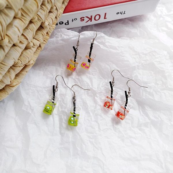 clip-on & screw back punk strawberry orange fruit drink clip earrings no pierced ears resin juice kiwifruit without piercing, Silver
clip-on & screw back punk strawberry orange fruit drink clip earrings no pierced ears resin juice kiwifruit without piercing, Silver