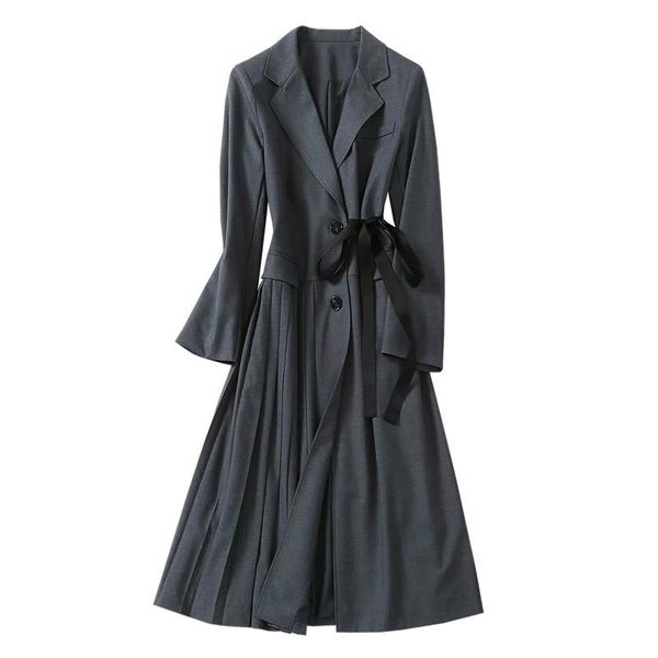 dress for women 2021 spring autumn designers runway notched full sleeves elegant party dresses vestidos casual, Black;gray
dress for women 2021 spring autumn designers runway notched full sleeves elegant party dresses vestidos casual, Black;gray