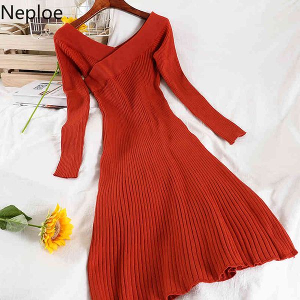 neploe off shoulder slash neck dress lady slim fit knitted vestidos winter clothes robe high waist red dresses women 4g394 210422, Black;gray
neploe off shoulder slash neck dress lady slim fit knitted vestidos winter clothes robe high waist red dresses women 4g394 210422, Black;gray